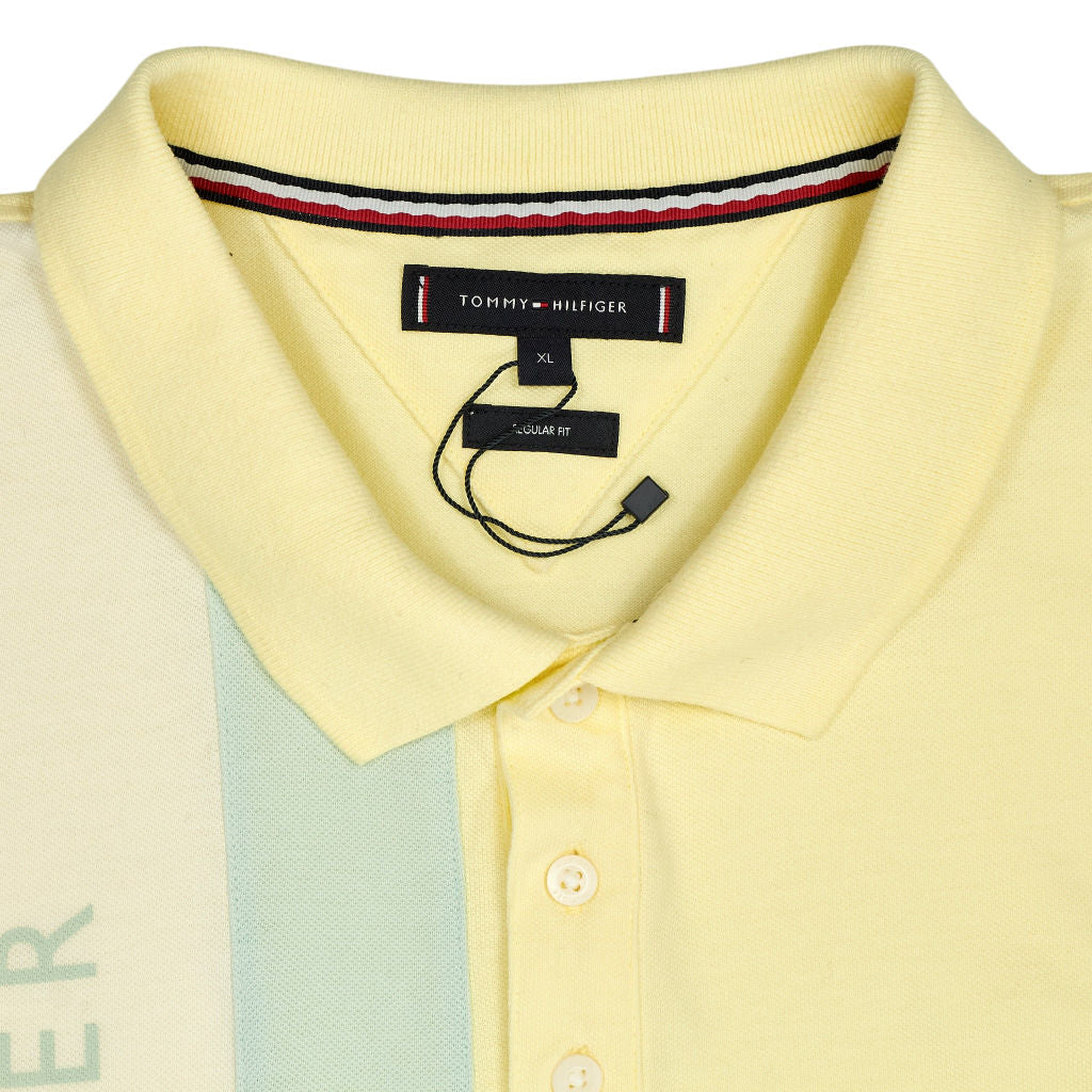 Tommy Hilfiger Yellow Polo Shirt