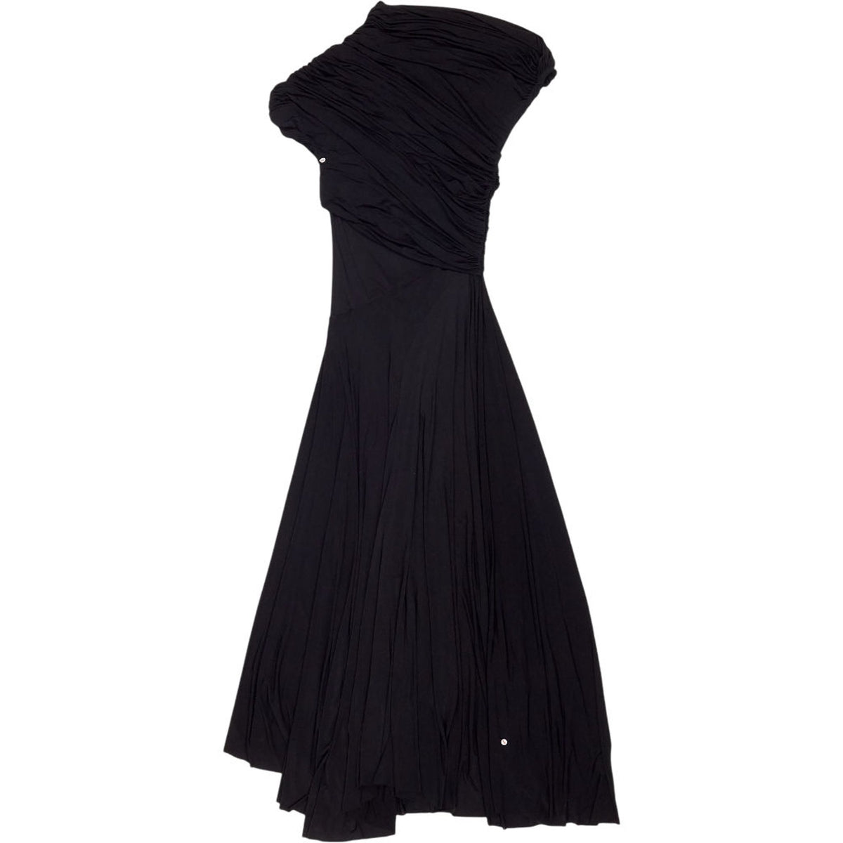 Philosophy Black One-Shoulder Dress