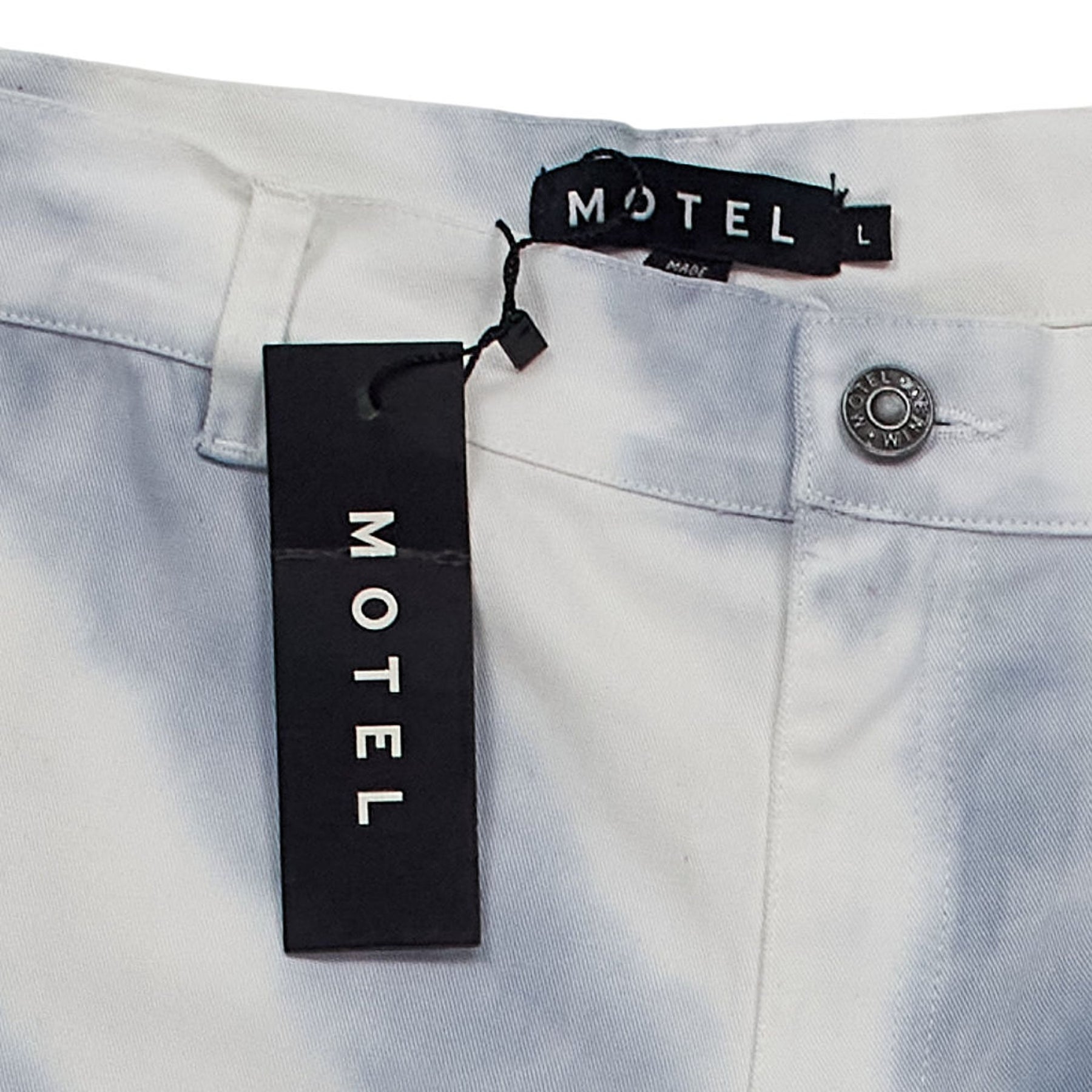Motel Blue White Swirl Trousers