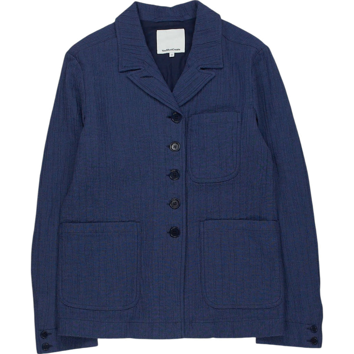 YMC Navy Textured Jacket
