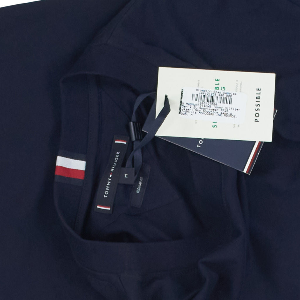 Tommy Hilfiger Navy Monogram T-Shirt