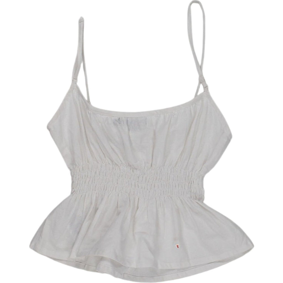 Motel White Strappy Top