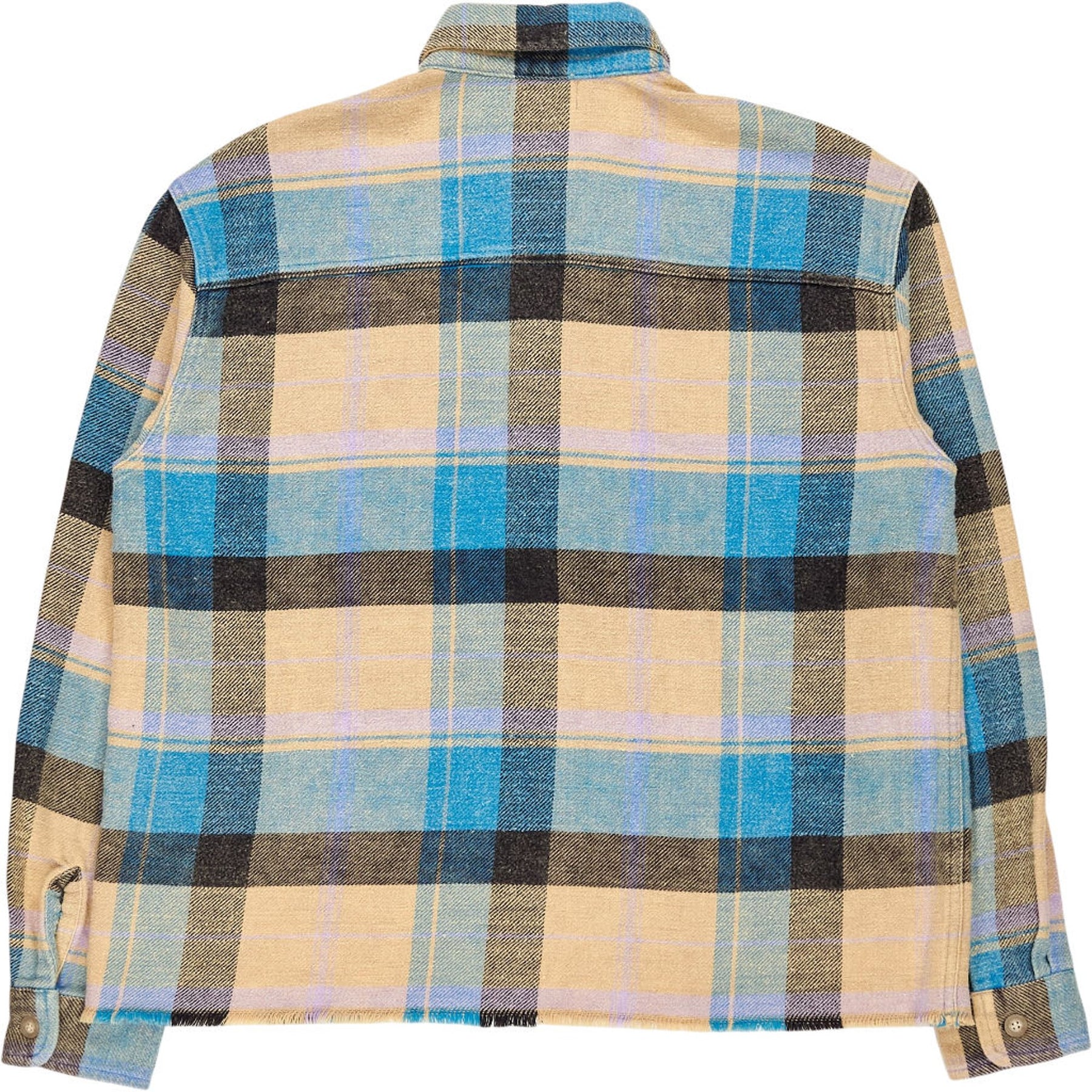 John Elliott Blue Check Shirt