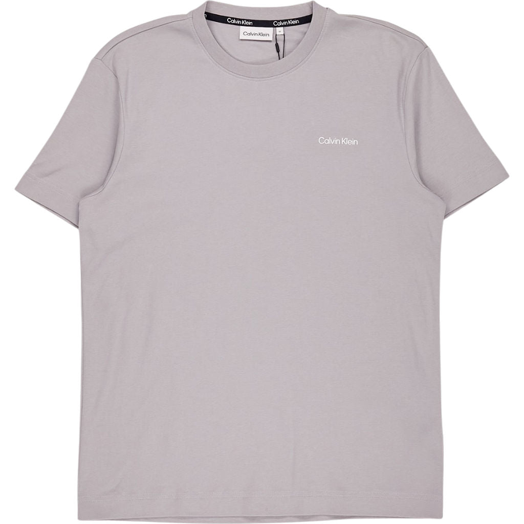 Calvin Klein Silver Logo Interlock T-Shirt