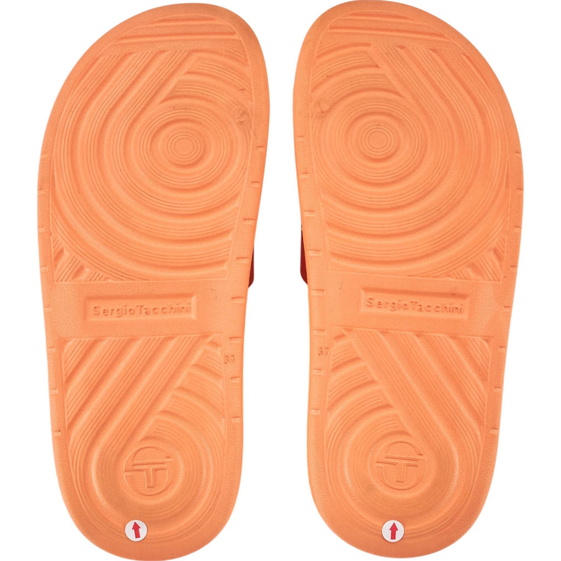 Sergio Tacchini Orange Cup Slide Sandals