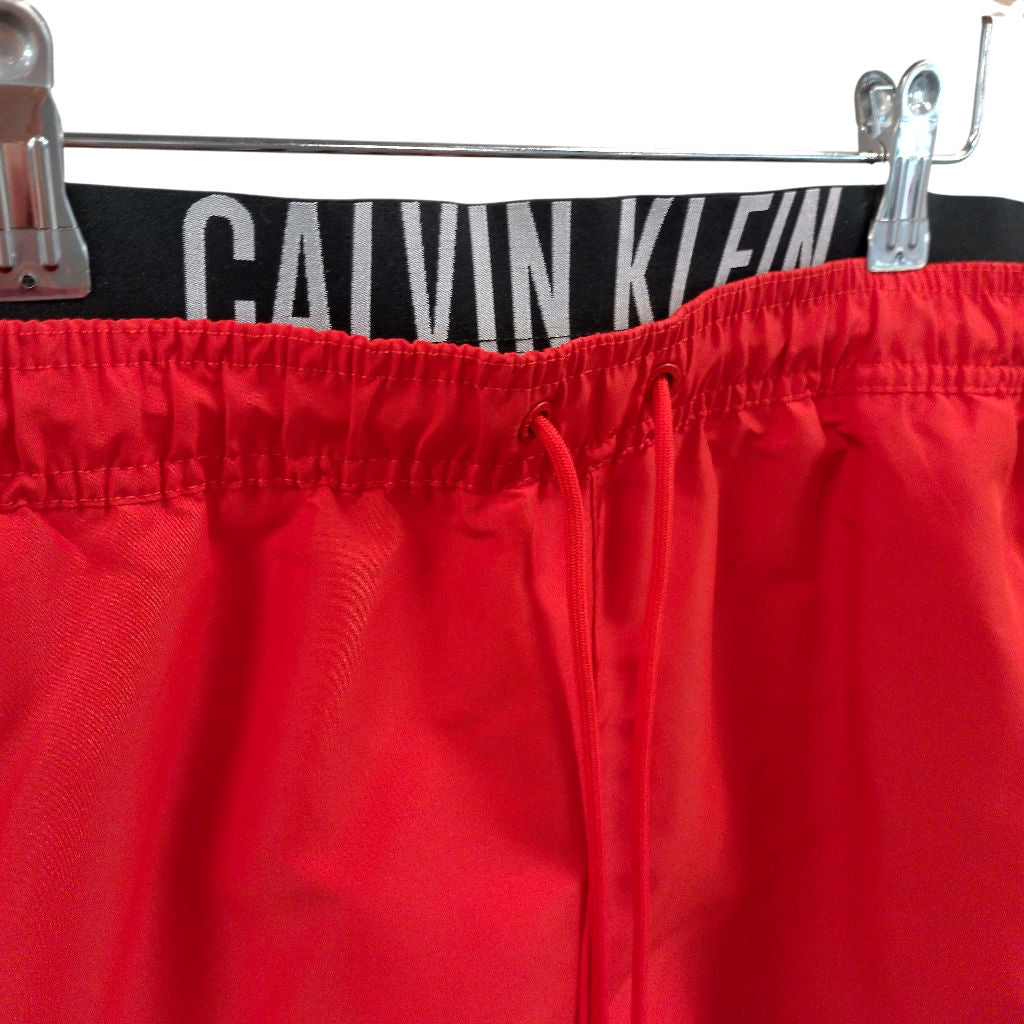 Calvin Klein Red Swim Shorts