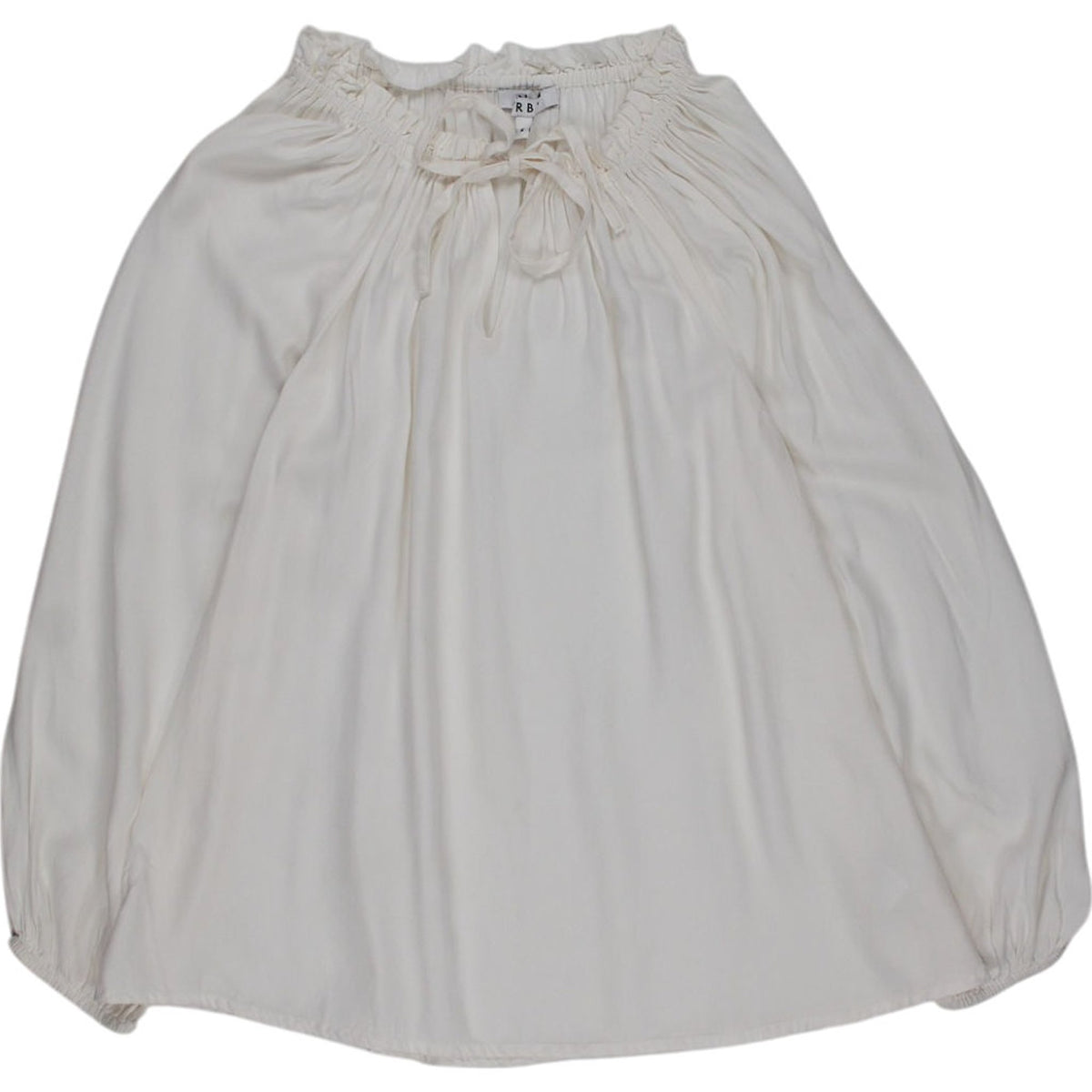 NRBY White Gathered Blouse