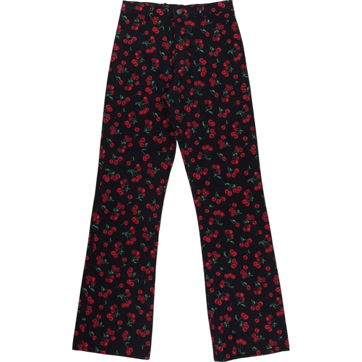 Motel Black Cherry Print Trousers