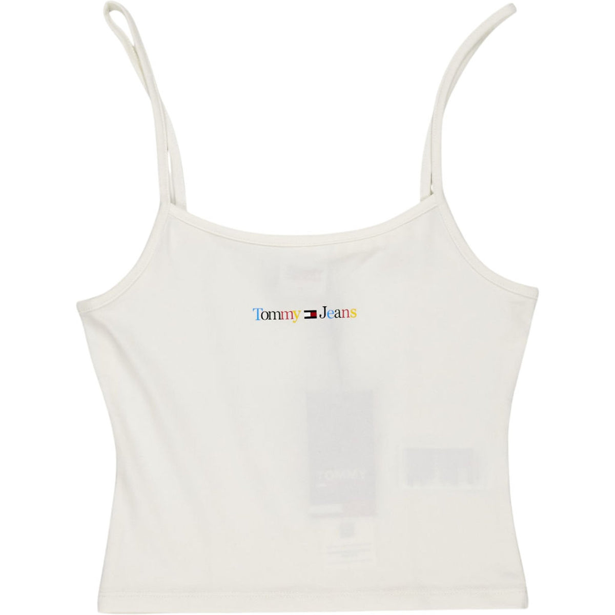 Tommy Jeans White Spaghetti Strap Top