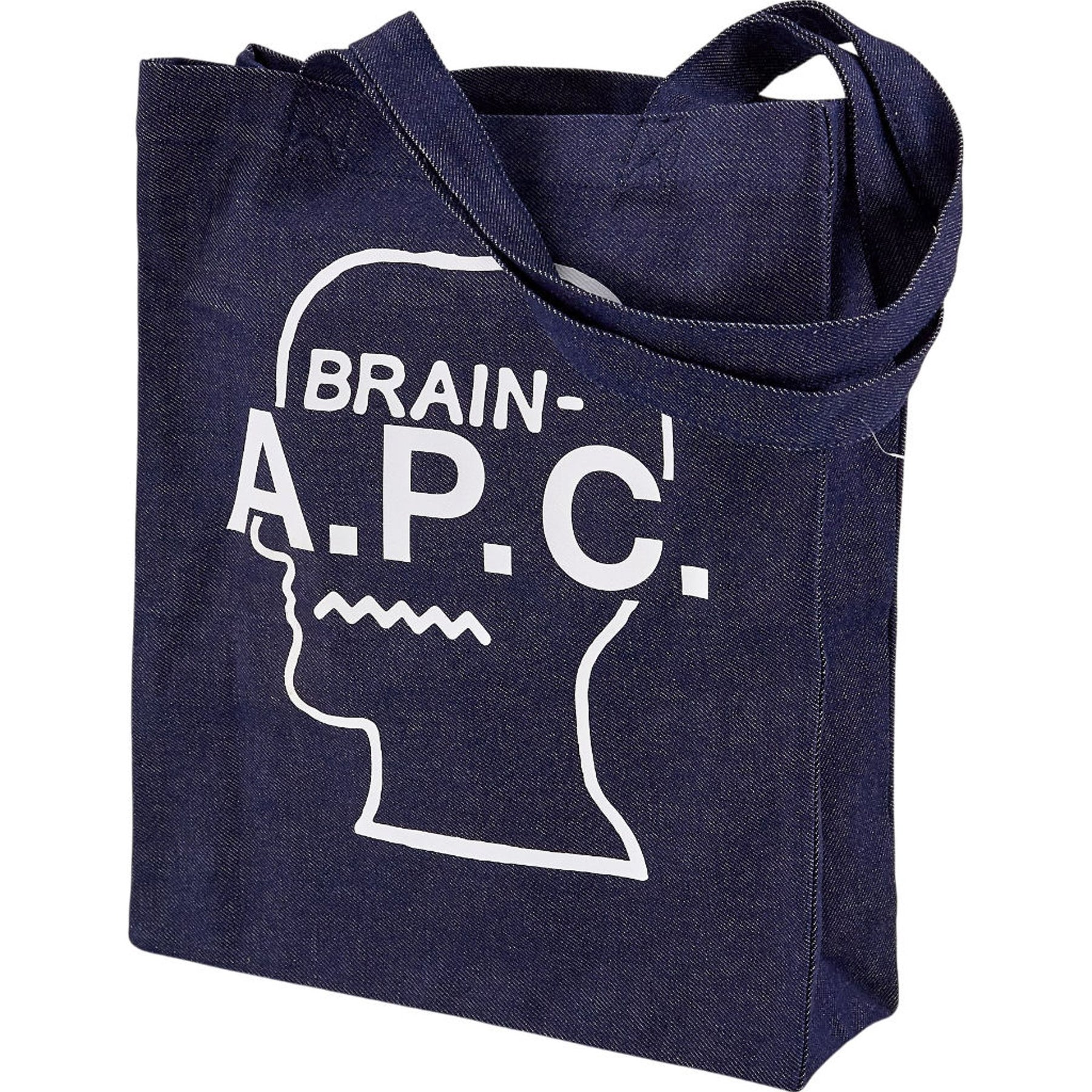 A.P.C. Brain Dead Denim Tote Bag