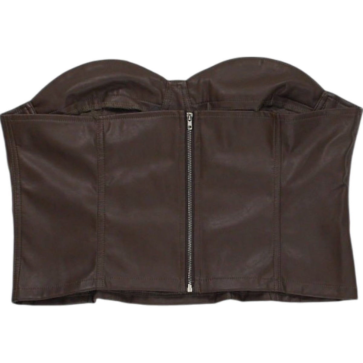 Motel Brown Corset Top