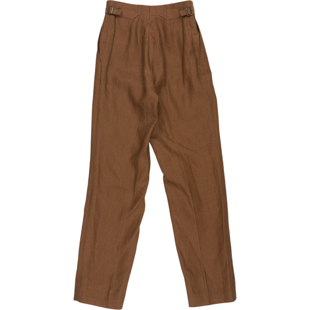 Richard James Brown Linen Trousers