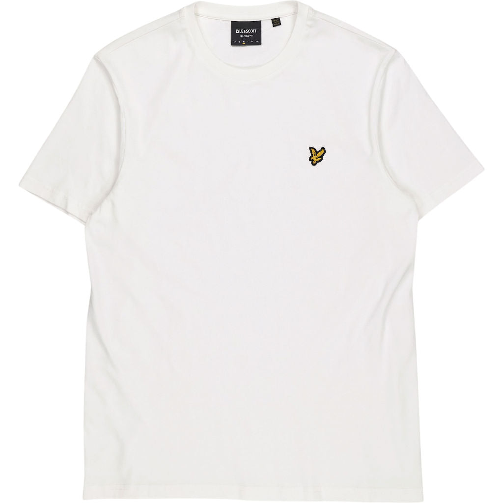 Lyle & Scott White Relaxed Fit T-Shirt