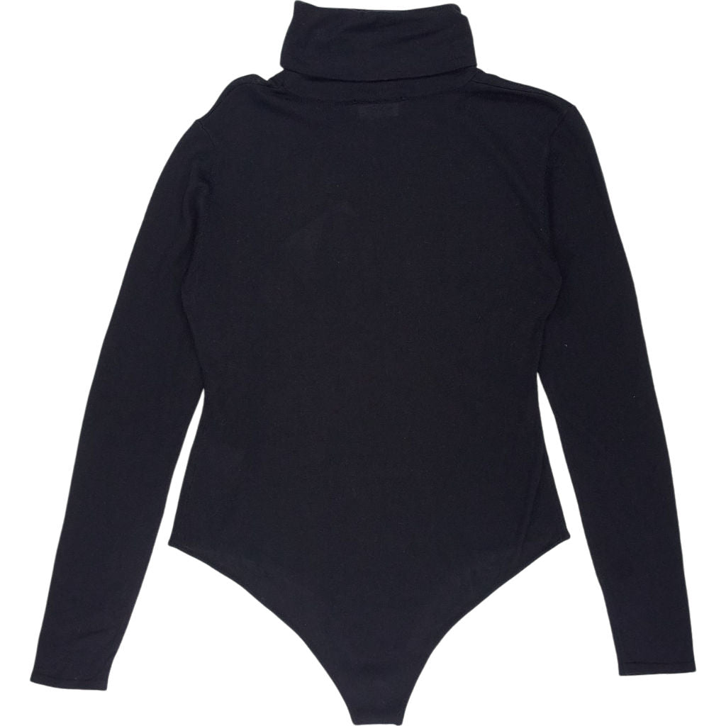Novo Black Turtleneck Bodysuit