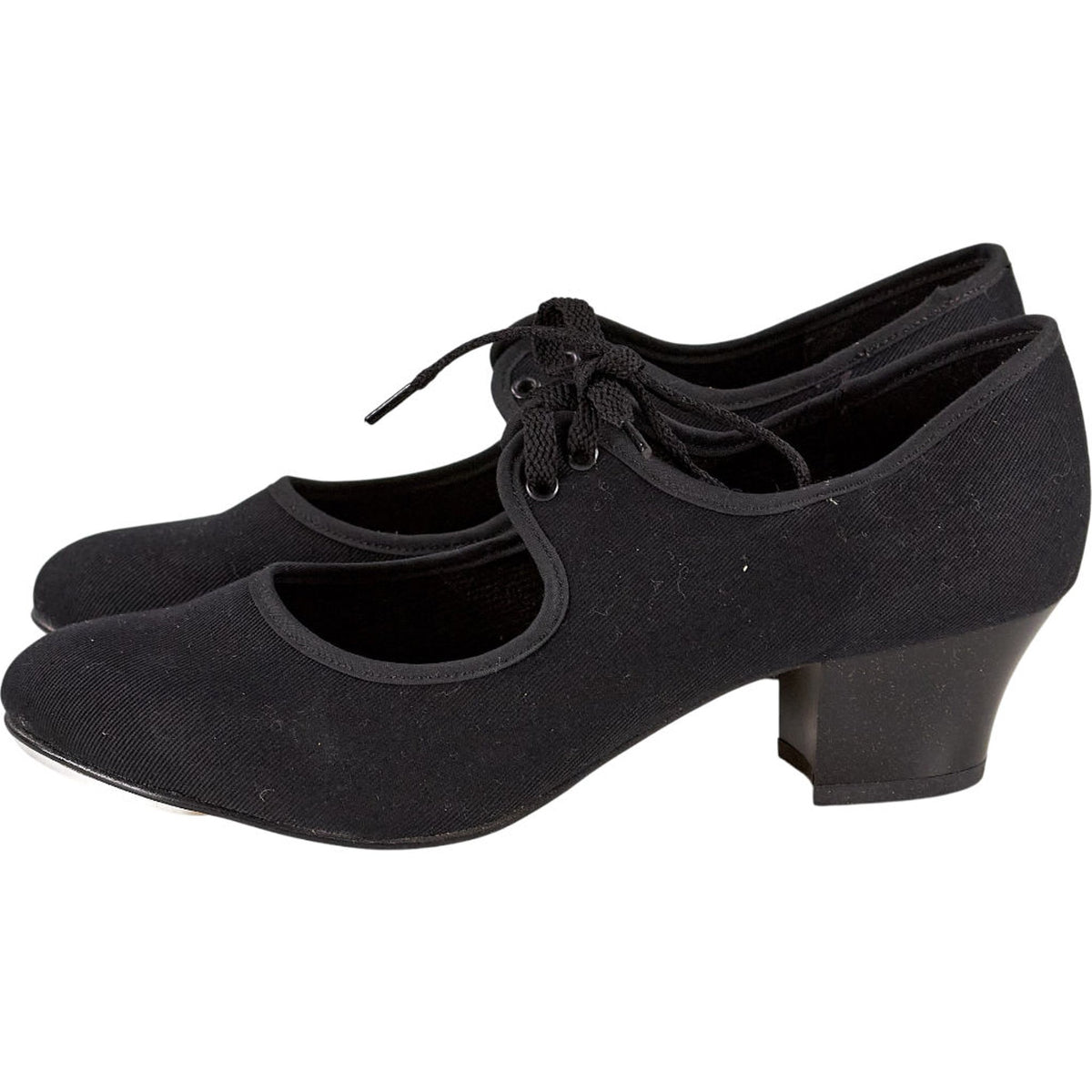 Freed Black Canvas Tap Shoes