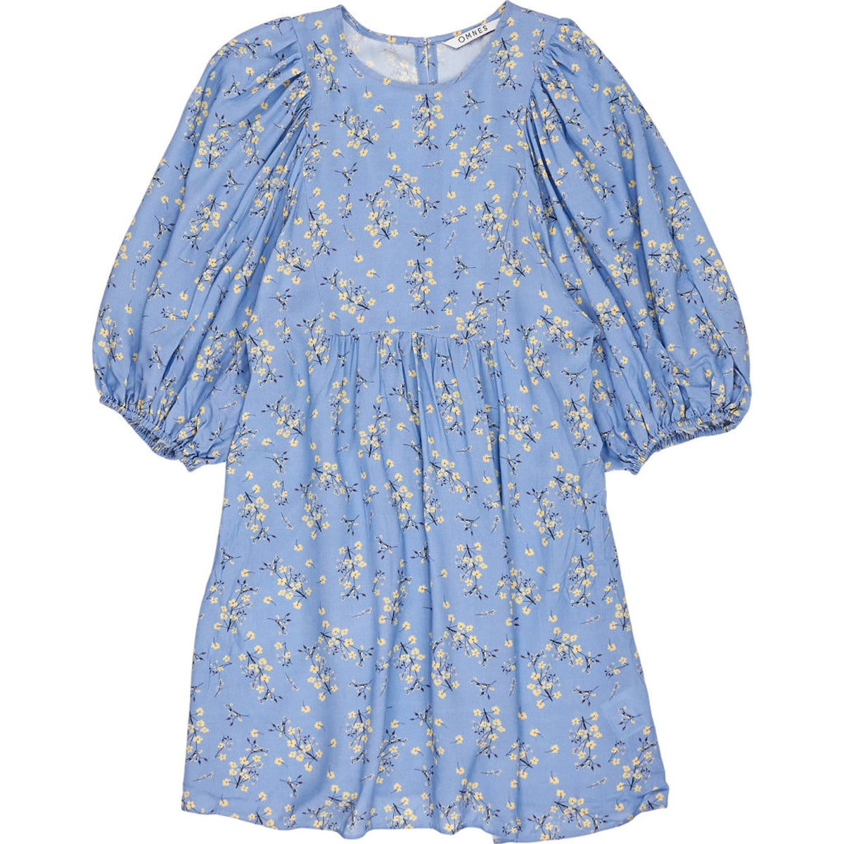 OMNES Blue Floral Dress
