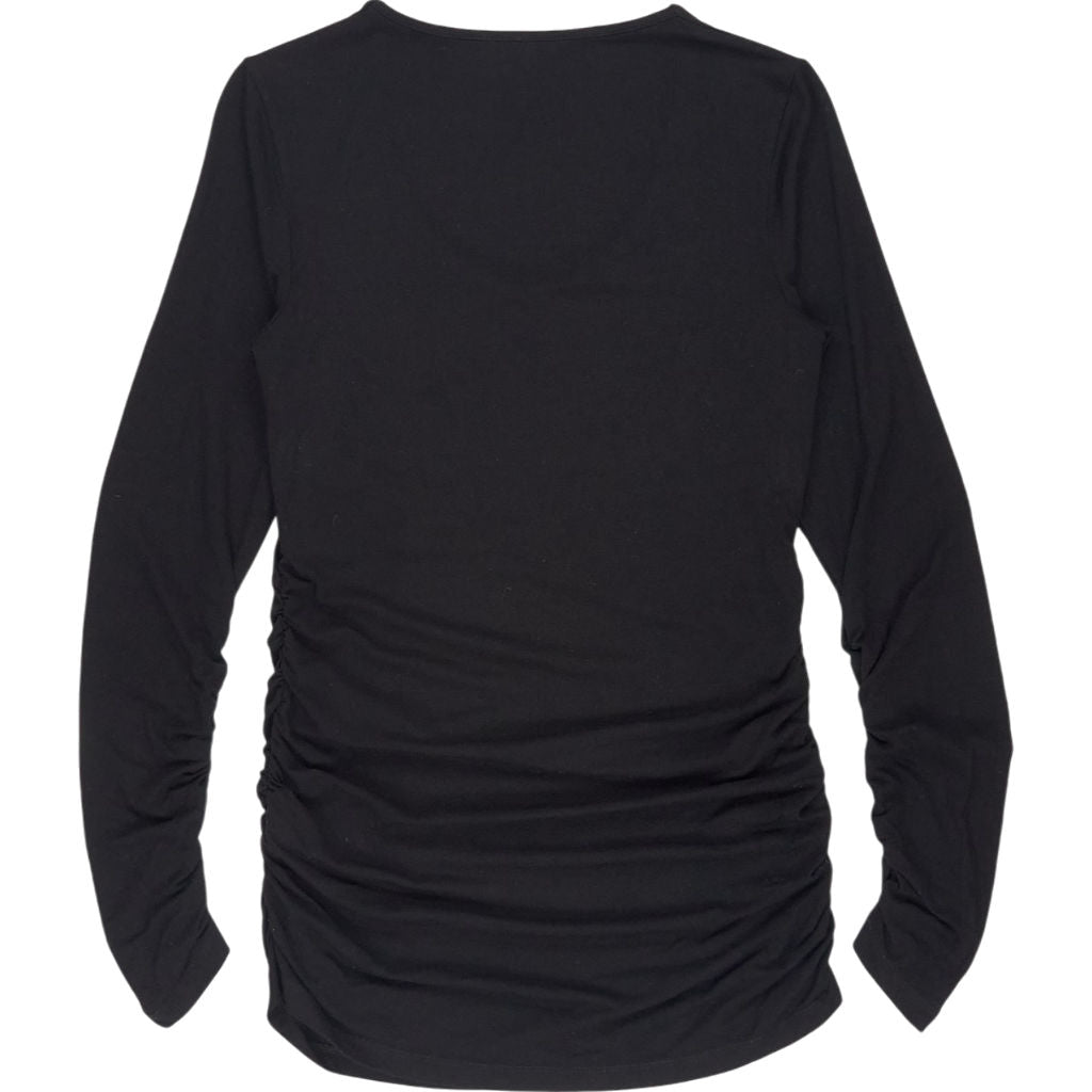 Isabella Oliver Black Long Sleeve Top