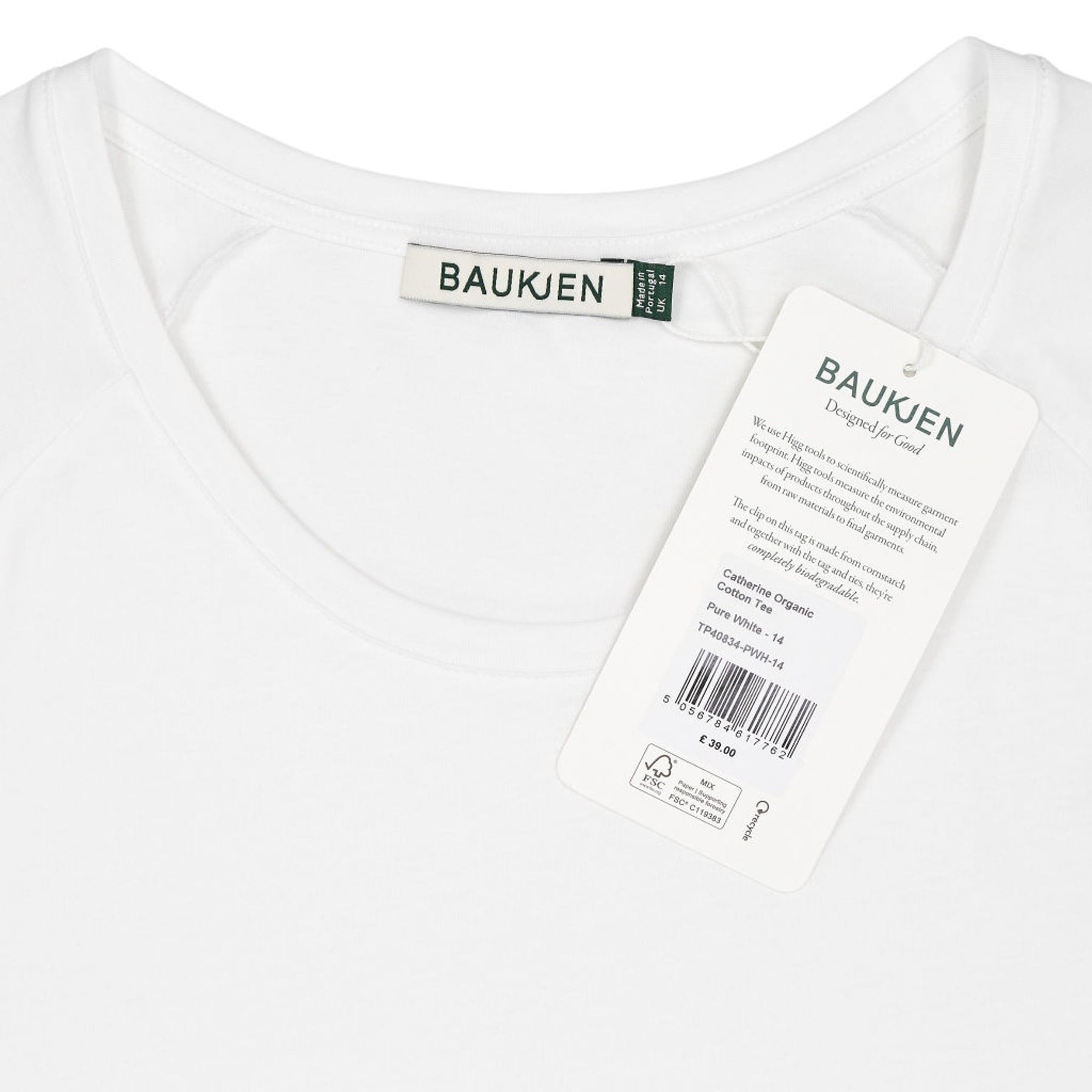 Baukjen White Organic Cotton Tee