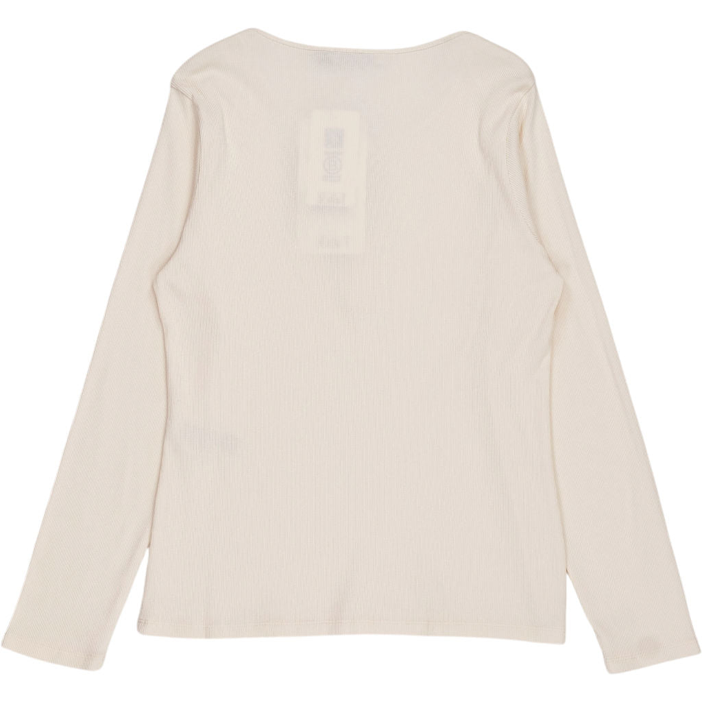 Baukjen Antique White Organic Cotton Henley Top