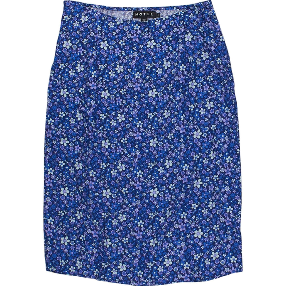 Motel Blue Floral Skirt