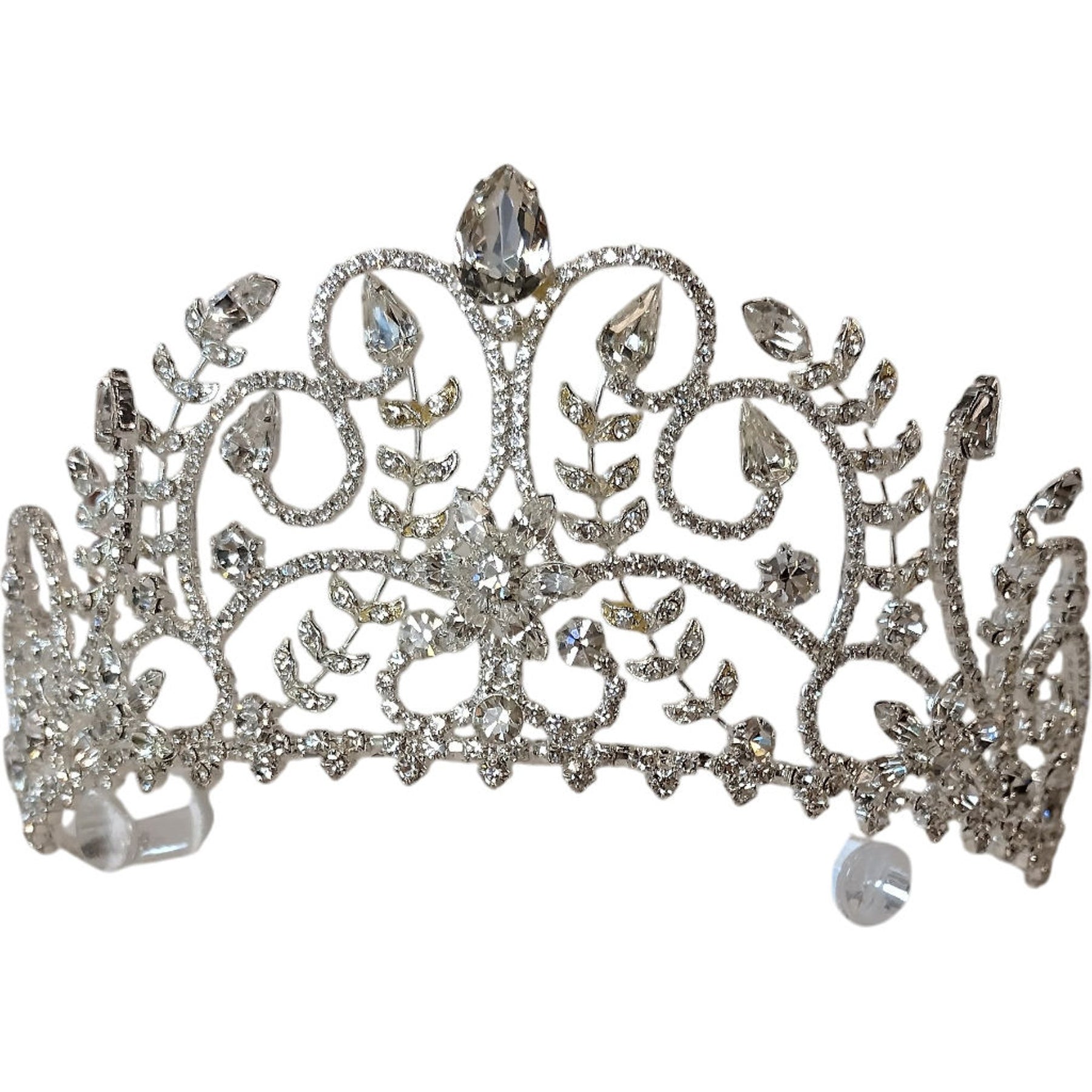 Silver Rhinestone Bridal Tiara