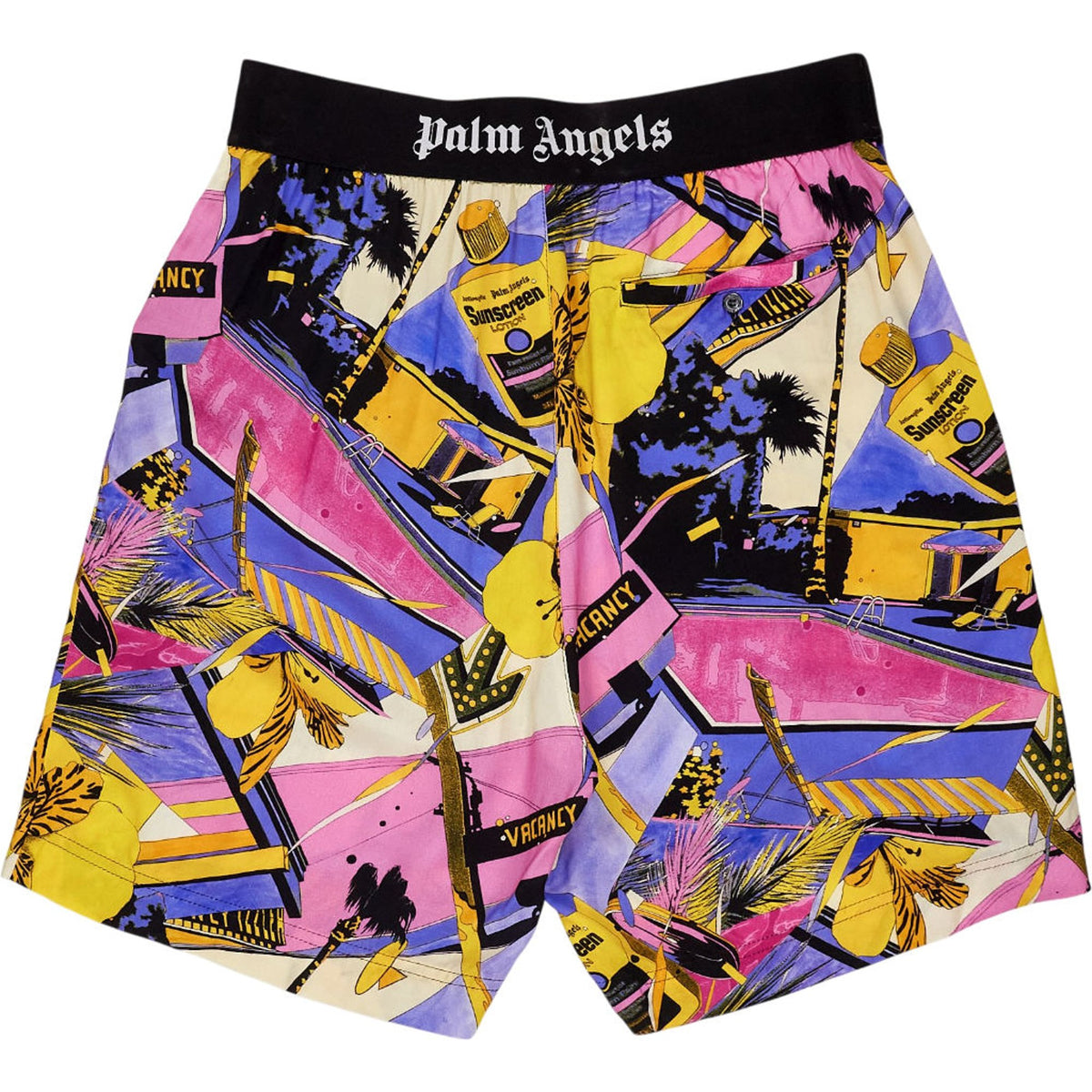 Palm Angels Multicolour Patterned Shorts