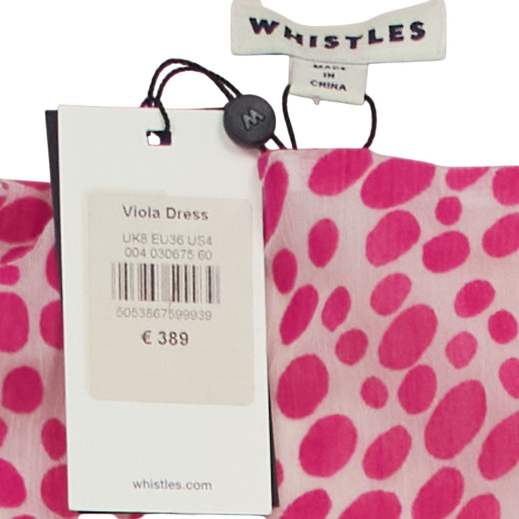 Whistles Pink Viola Dress