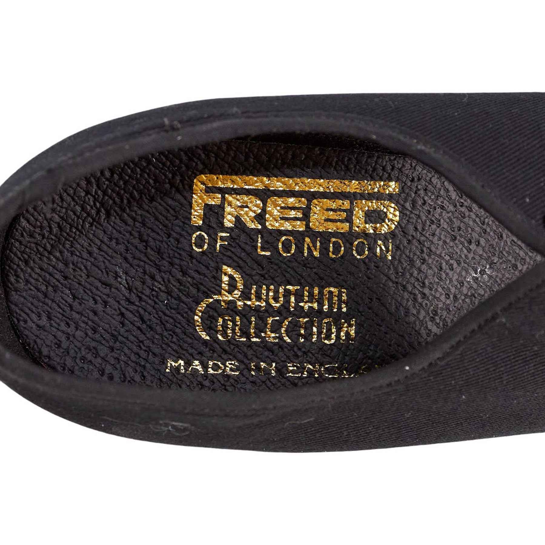 Freed Black Canvas Tap Shoes