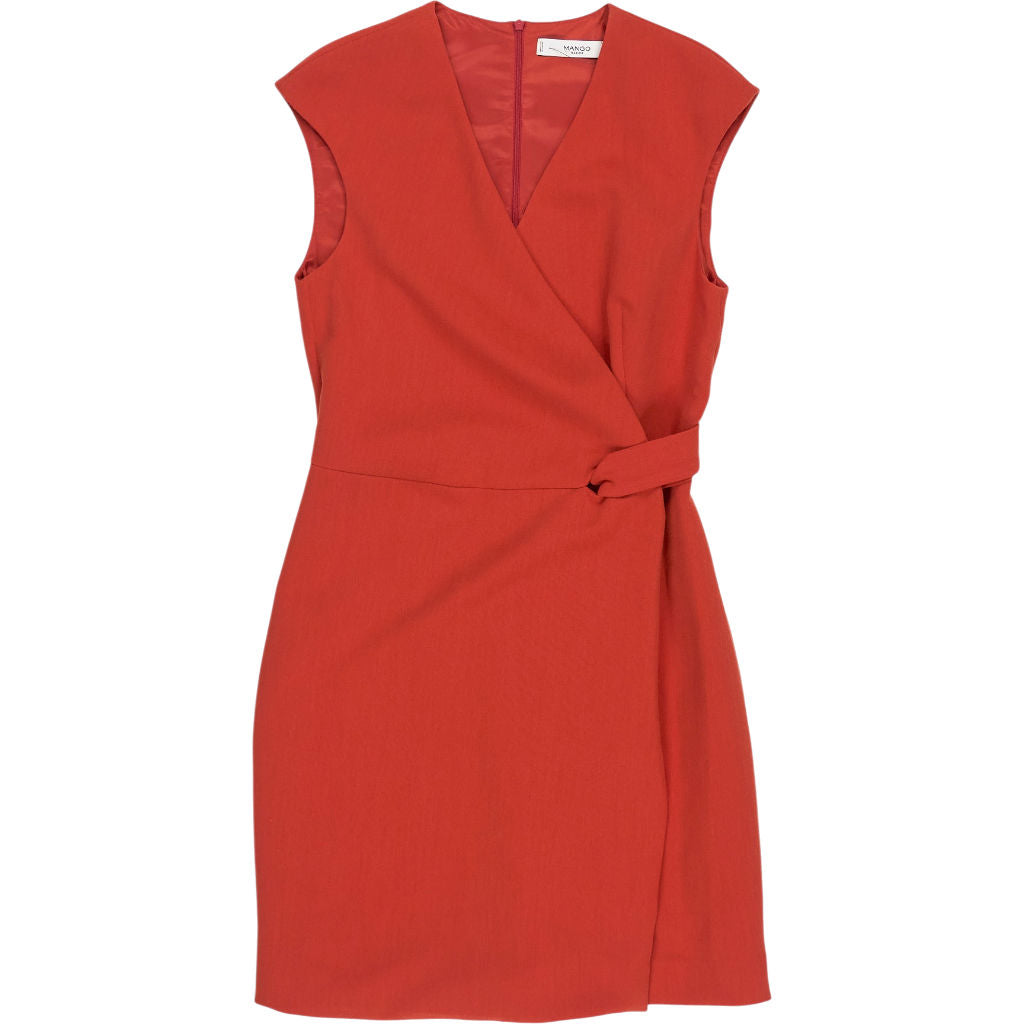 Mango Red Vestido Indi Dress