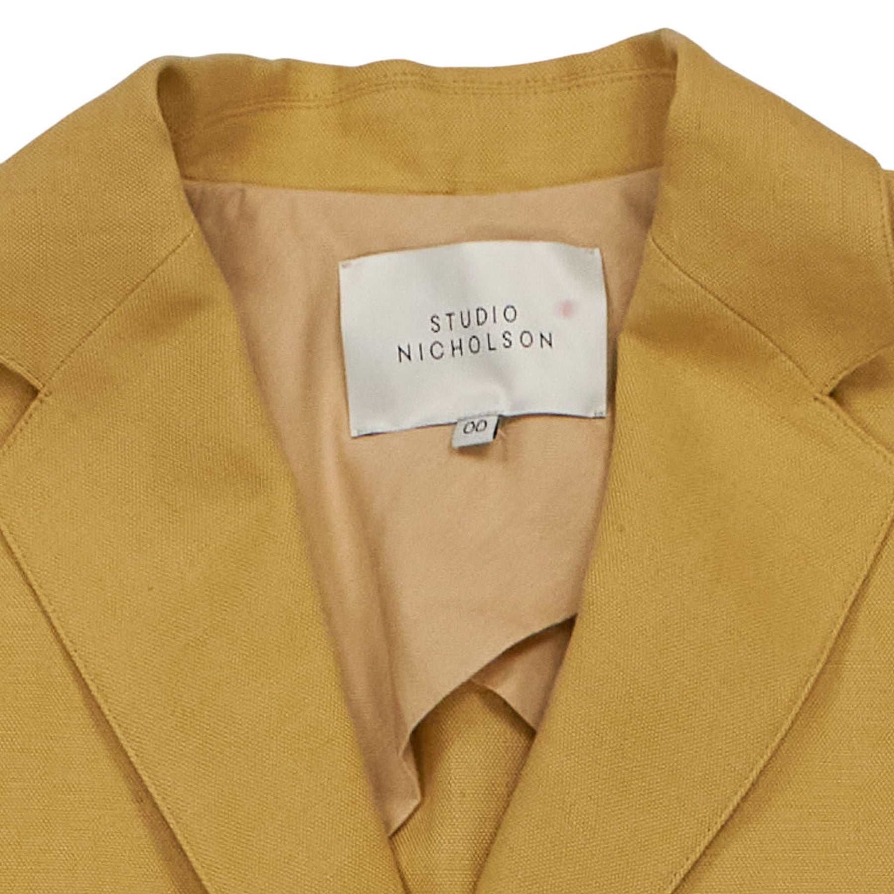 Studio Nicholson Yellow Linen Jacket