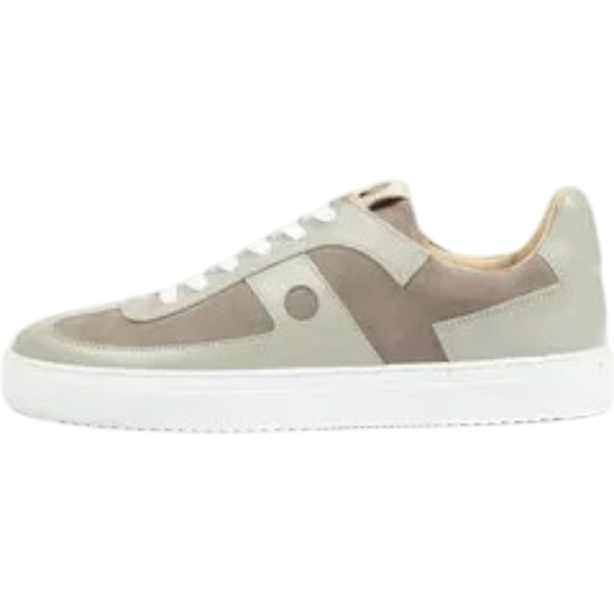 Folk Concrete Suede Leather Trainers