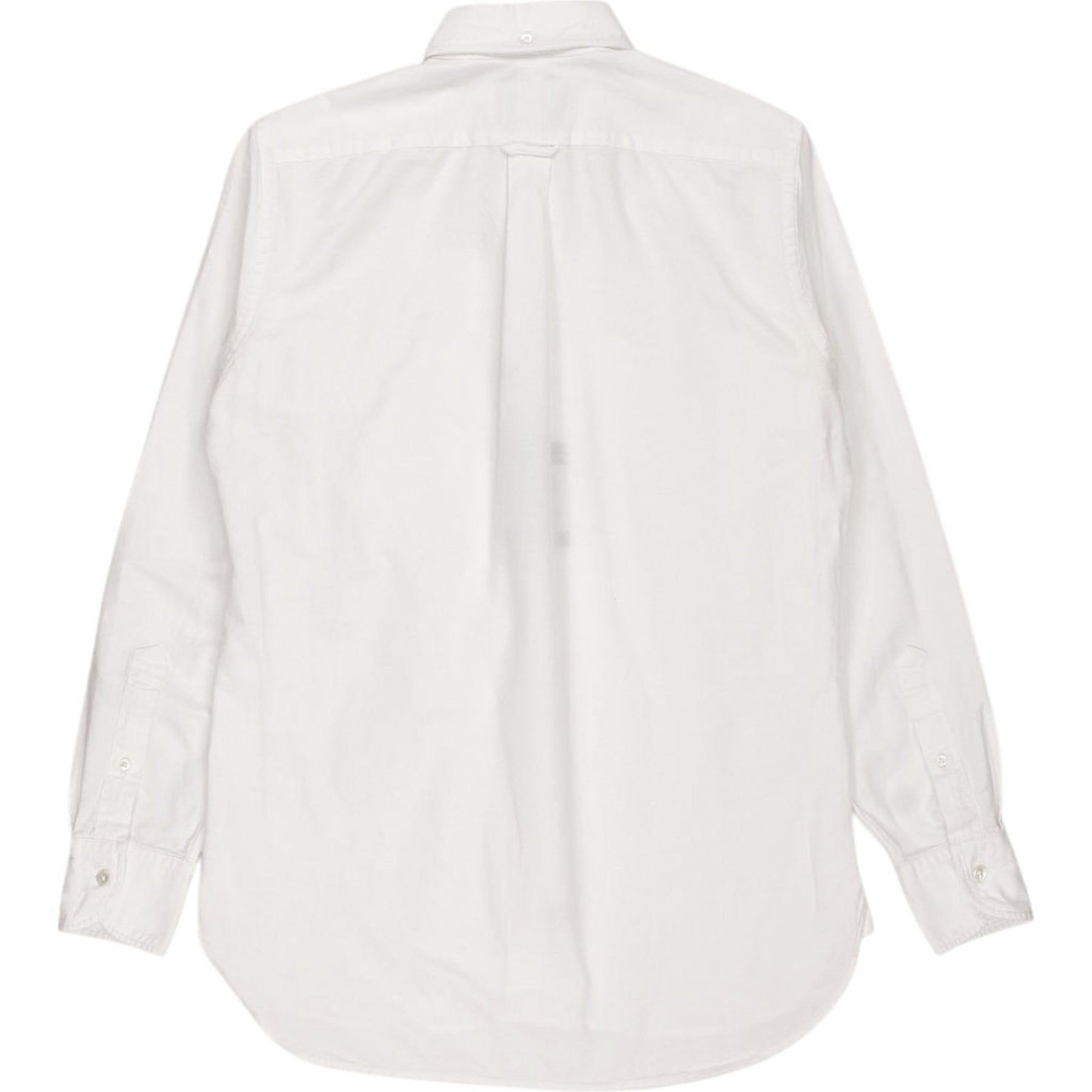 Drake's White Button Down Oxford Shirt