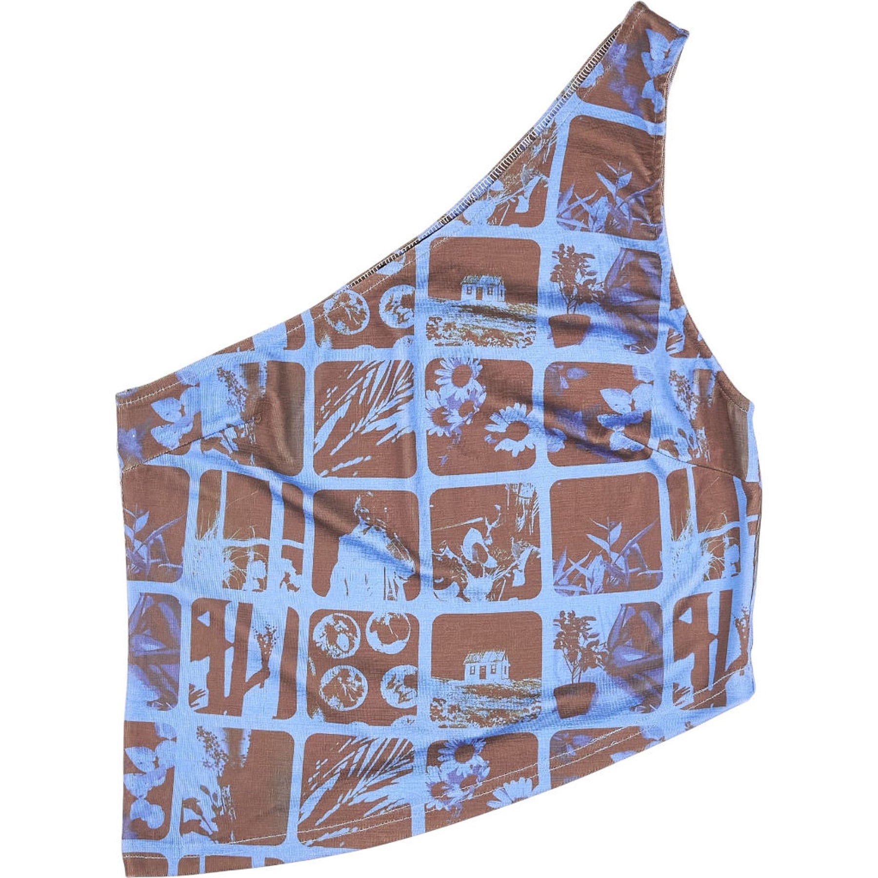Motel Blue Photographic Rinja Top