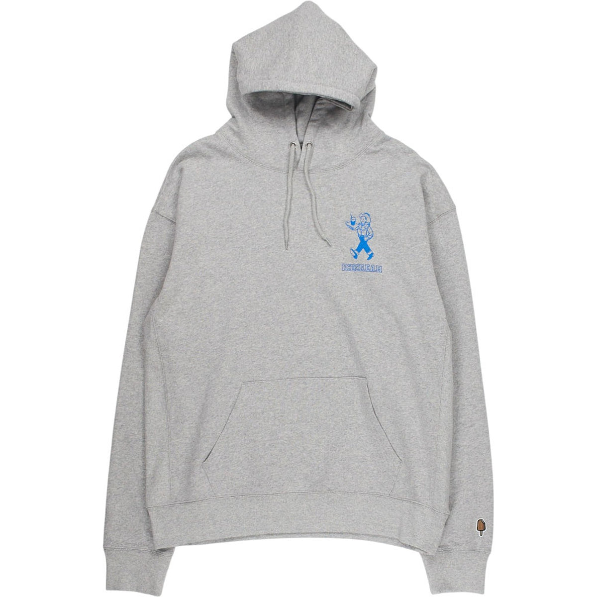 Icecream Grey Printed Hoodie