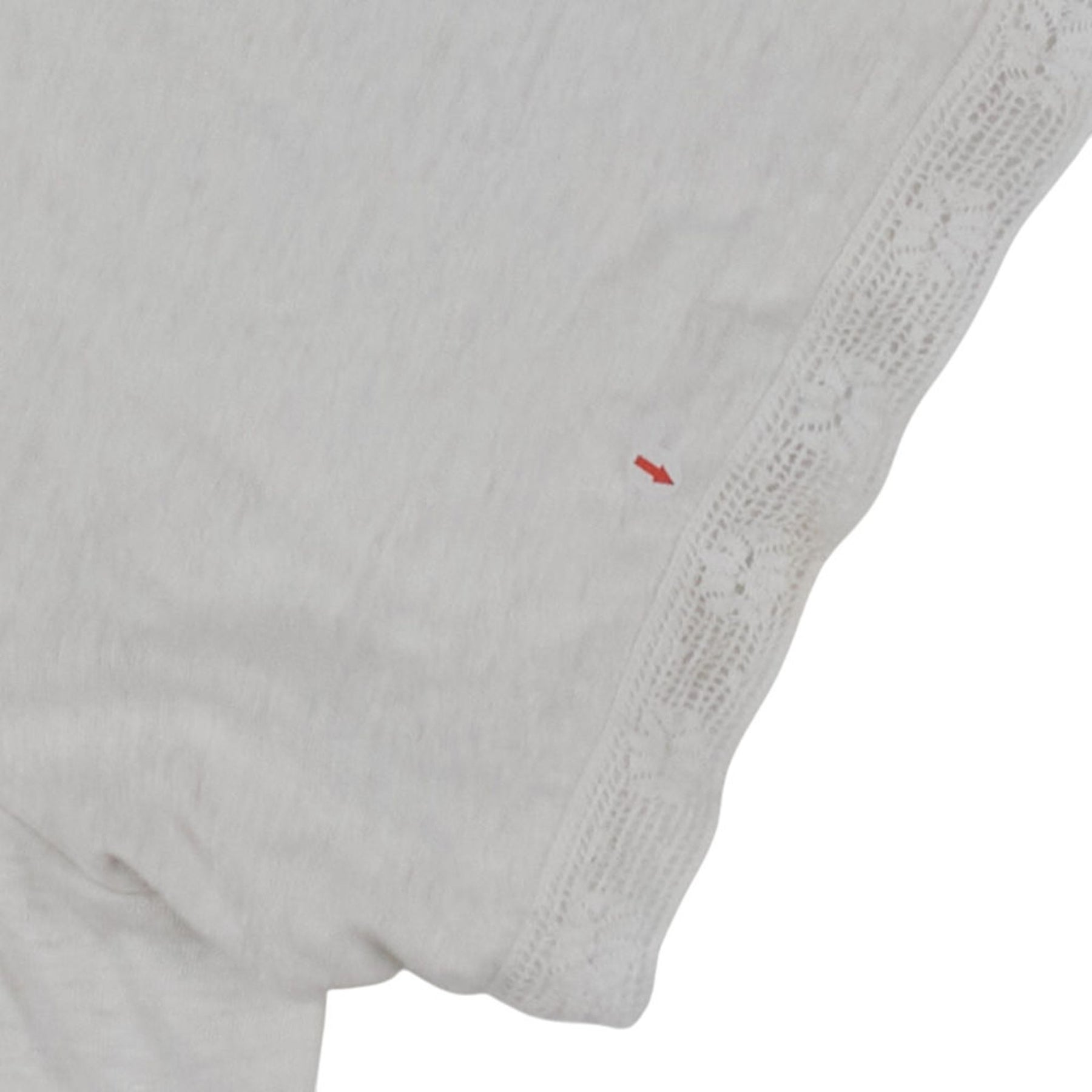 Wyse London White Lace Detail Top