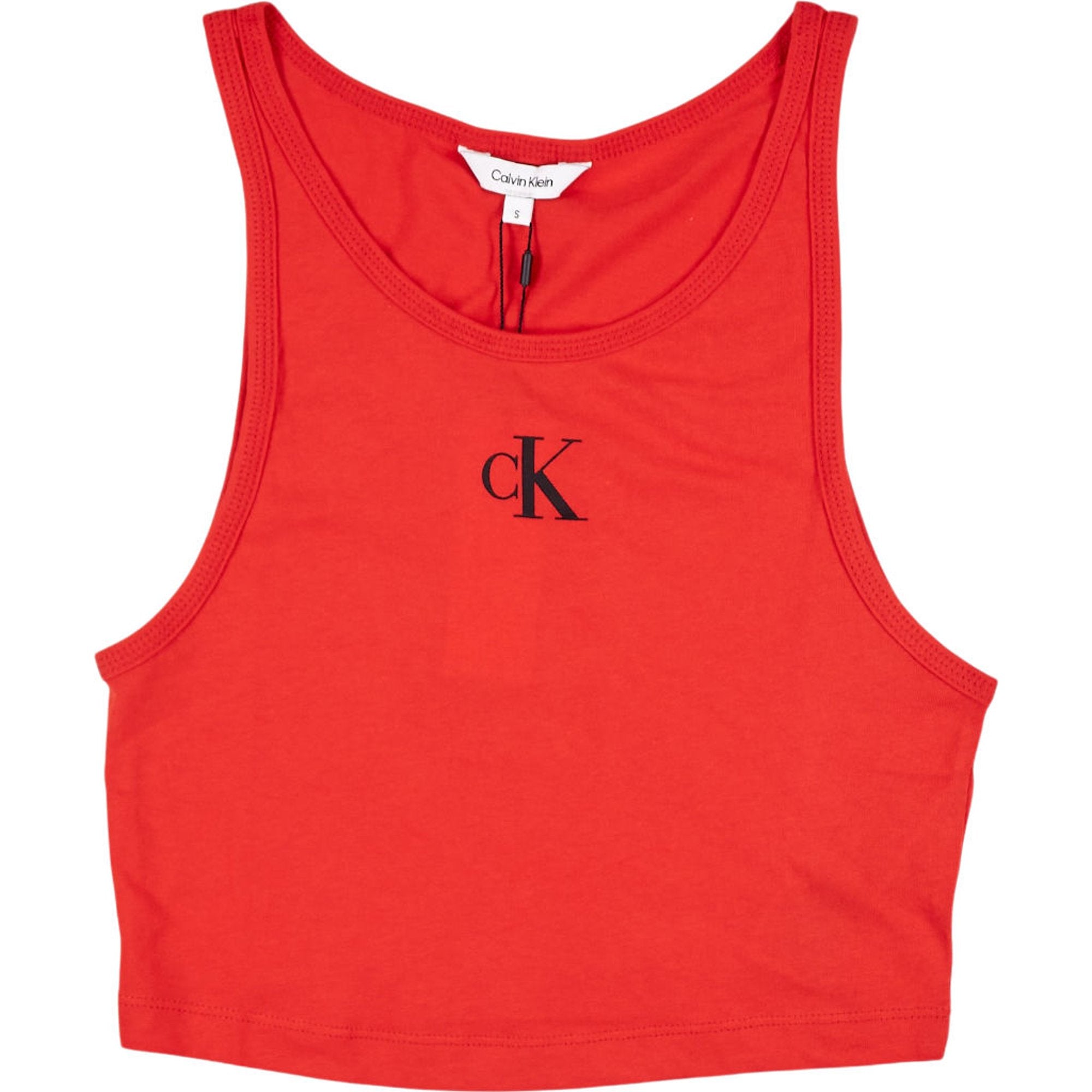 Calvin Klein Red CK Tank Top Shop from Crisis Online