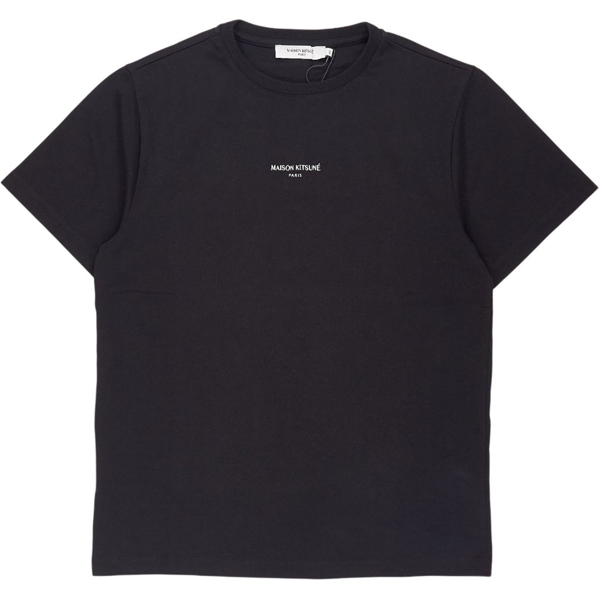 【新品未使用】MAISON KITSUNÉ ブラック Tシャツ XS Maison Kitsuné Black T-Shirt | Shop from Crisis Online
