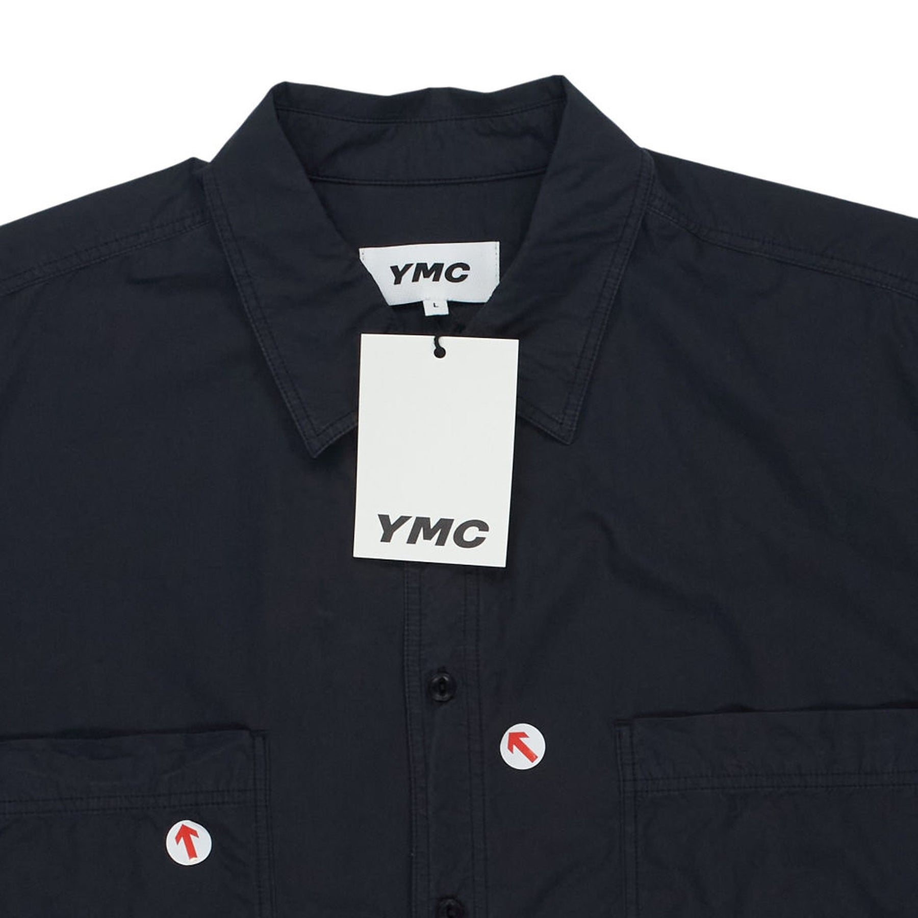 YMC Black Modular Shirt