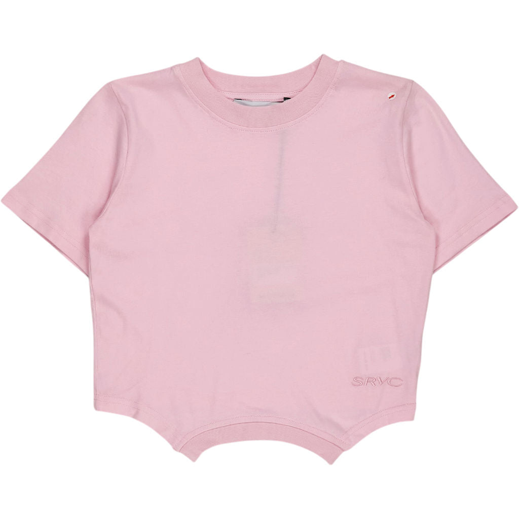 SRVC Pink Overturned Tee