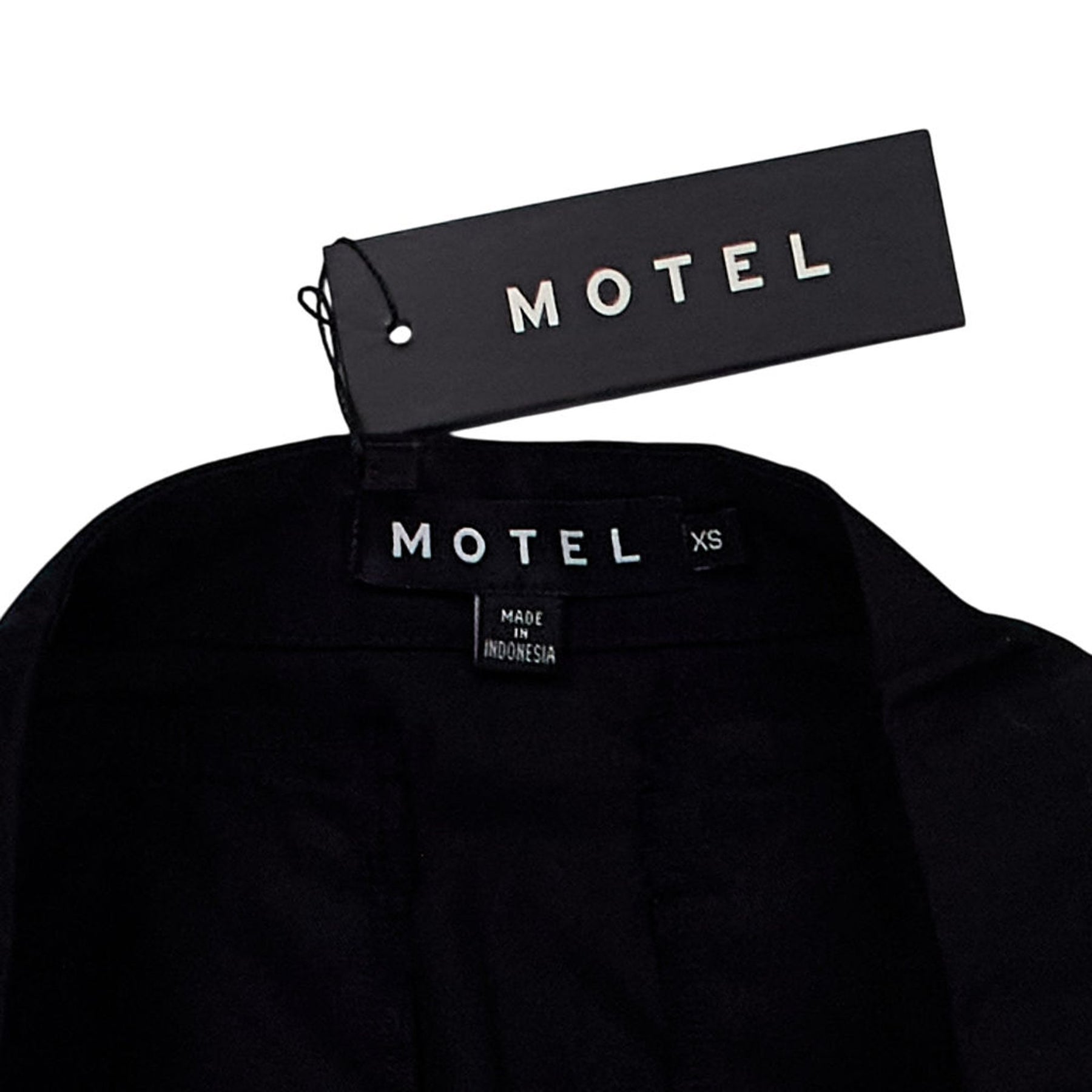 Motel Black Haisley Maxi Cargo Skirt