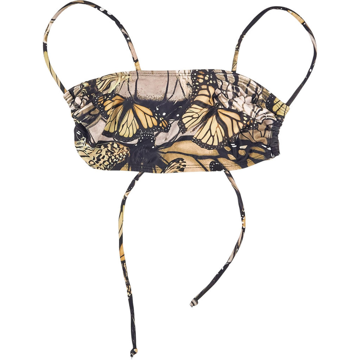 Motel Gold Reema Bikini Top Abstract Butterfly