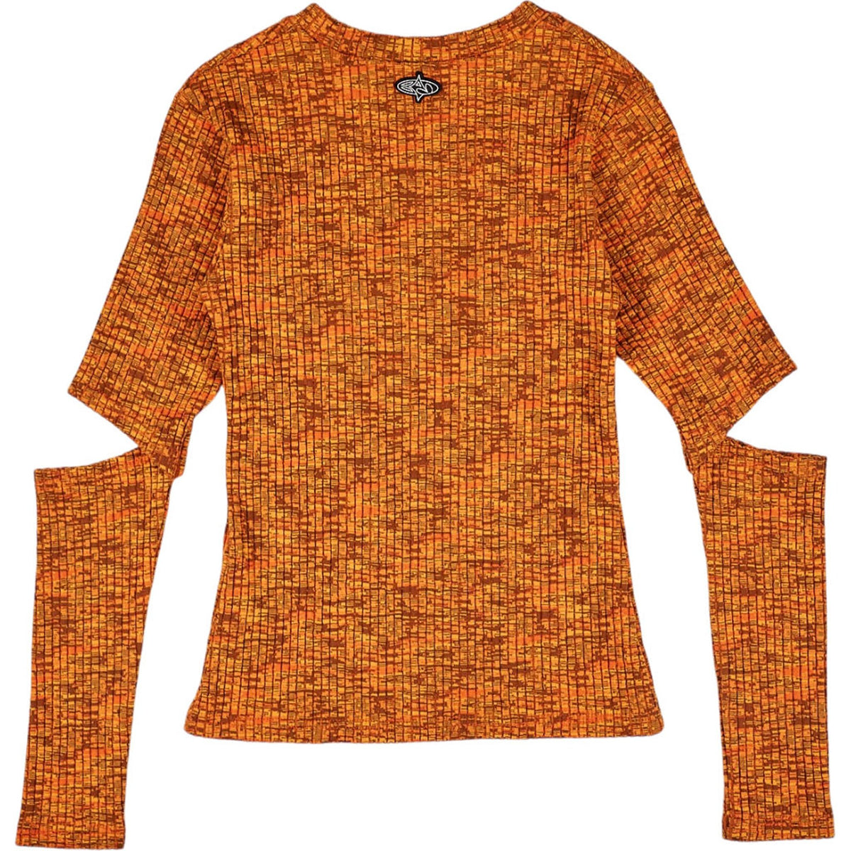Basic Pleasure Mode Orange Cutout Top