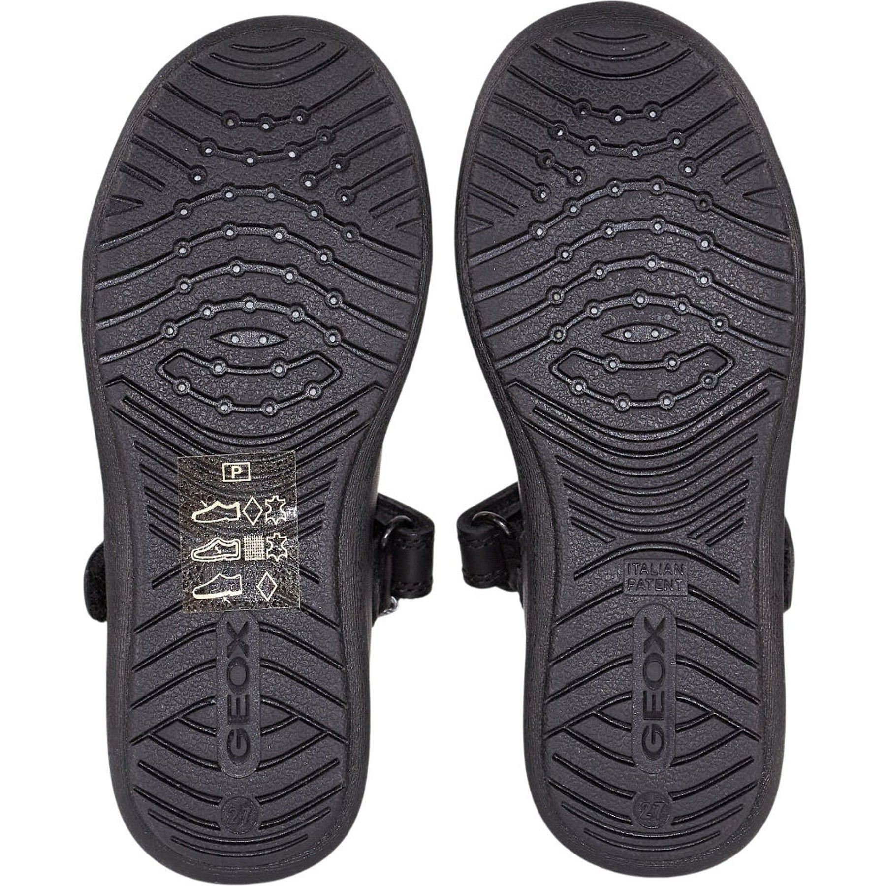 Geox Black J Hadriel I Shoes
