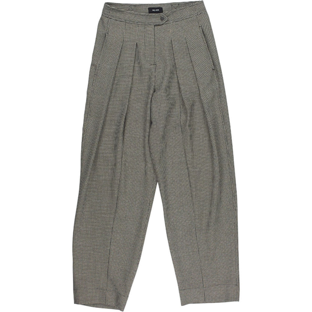 ME+EM Grey Check Trousers
