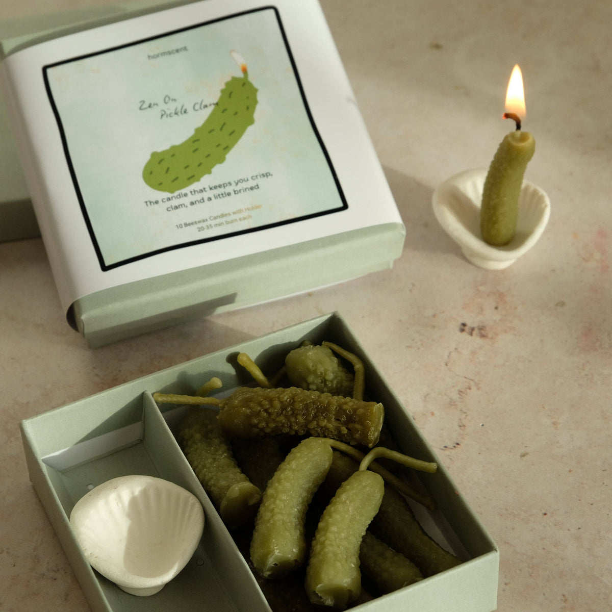 Zen Pickle Candle Set
