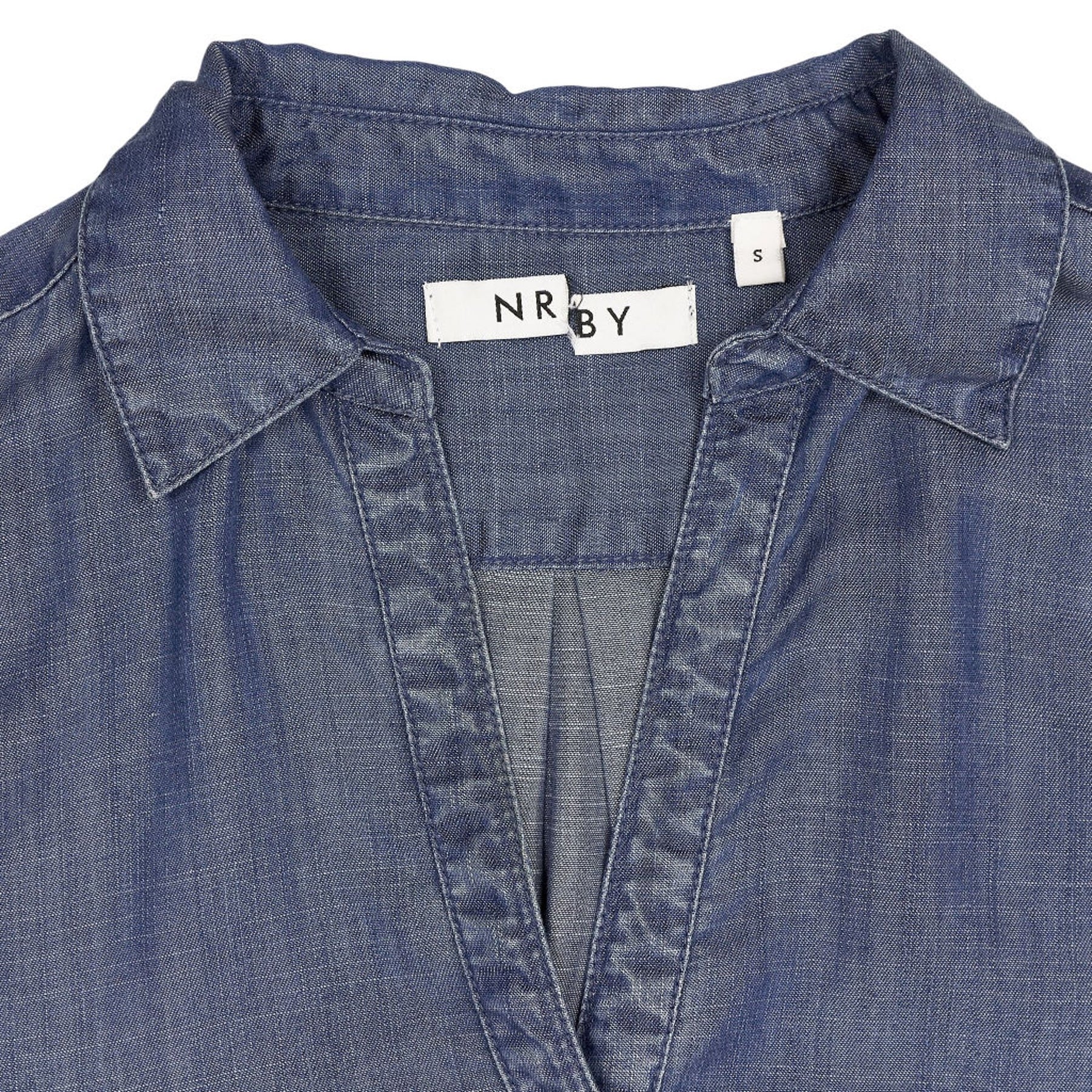 NRBY Blue Denim Tunic Shirt