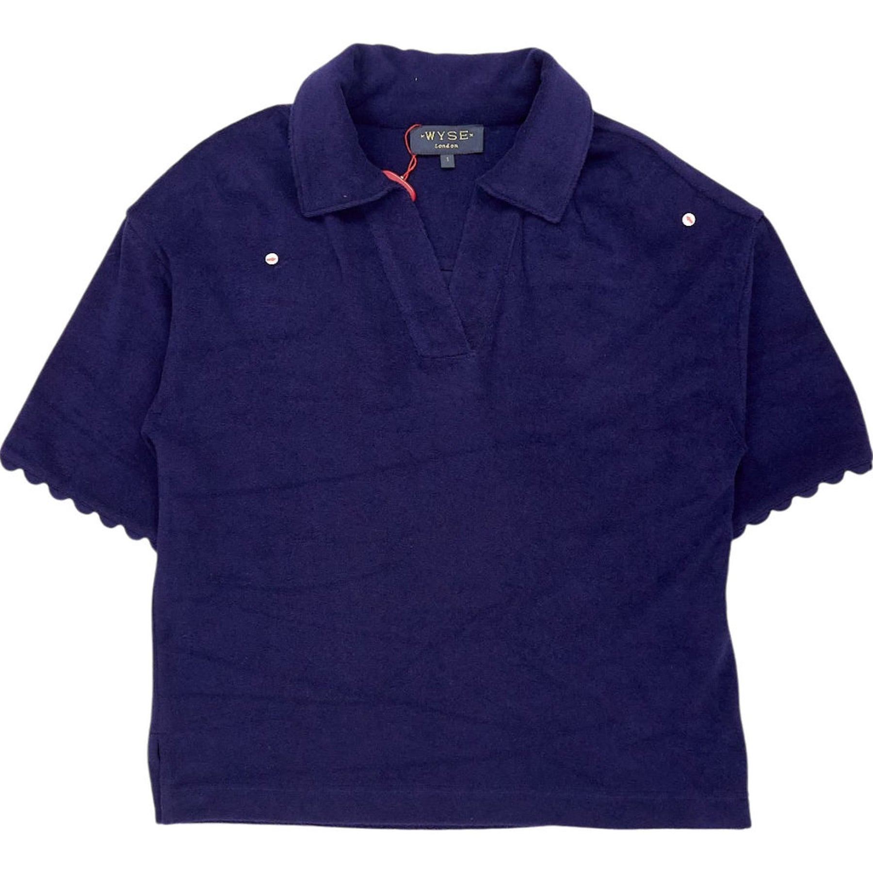 Wyse Navy Polo Top