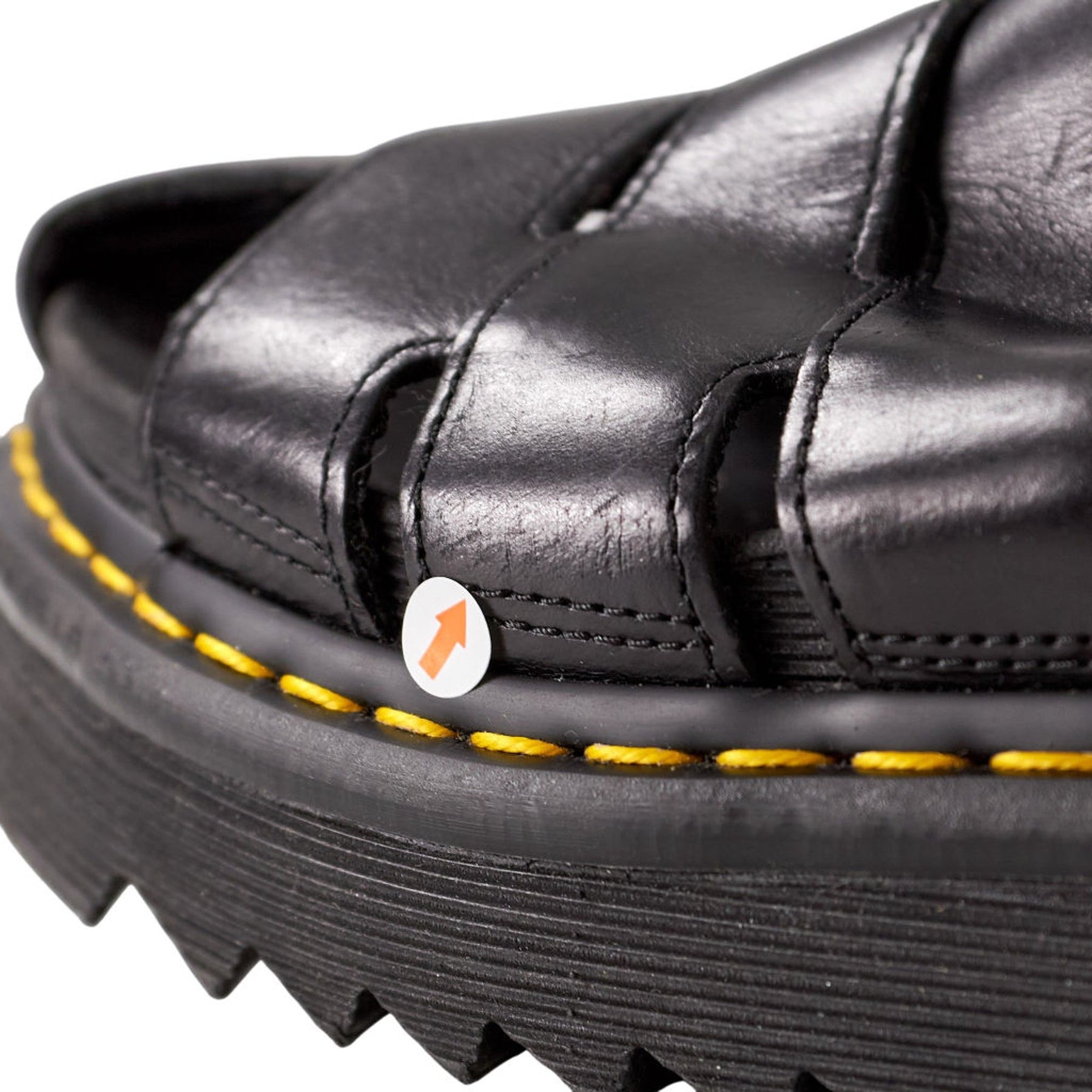 Dr Martens Black Leather Sandals UK 7