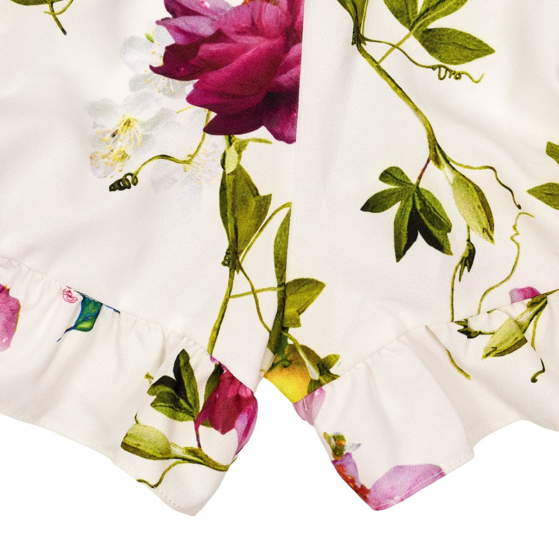 Ted Baker White Floral Playsuit
