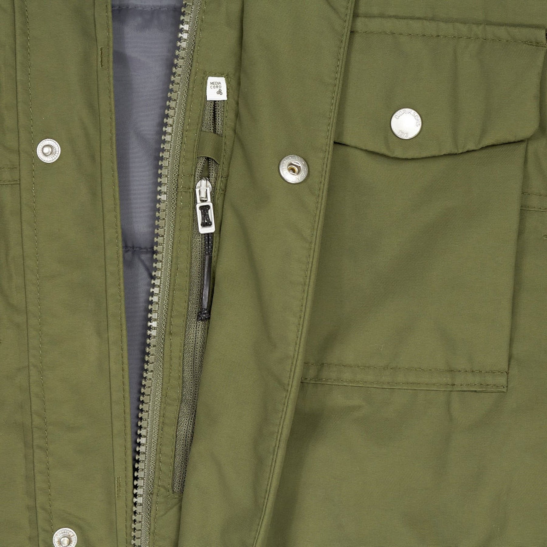 Didriksons Green Waterproof Parka Jacket